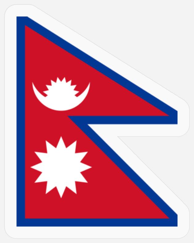 nepal Stickers