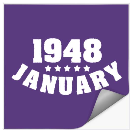 1948 January Birthday